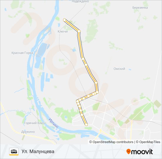 Маршрутка 426: карта маршрута