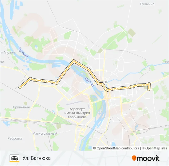470 Shuttle Line Map