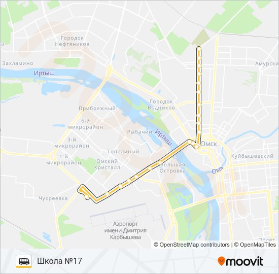 516 Shuttle Line Map