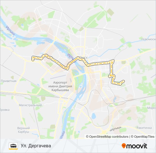 Маршрутка 275(М): карта маршрута