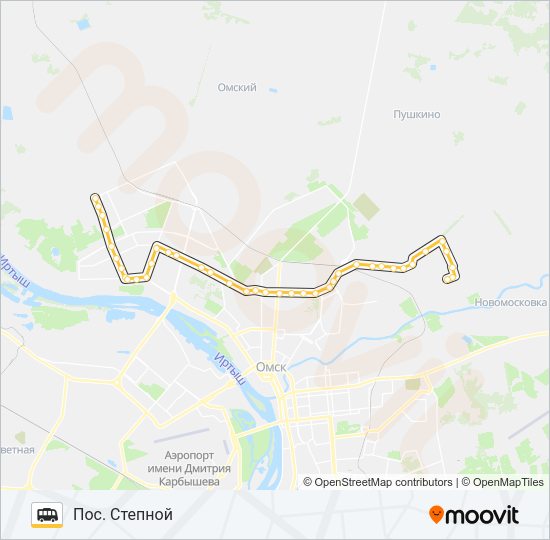 Маршрутка 276(29): карта маршрута