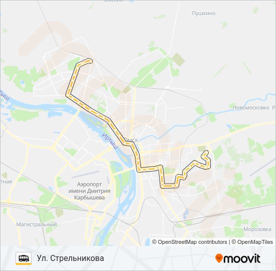 373(73) Shuttle Line Map