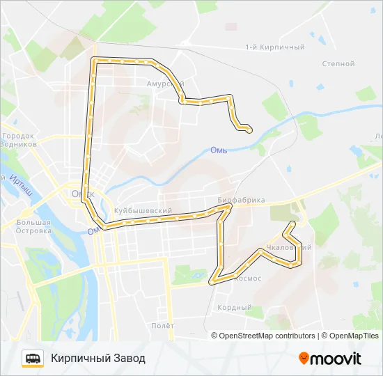 372 (72) Shuttle Line Map