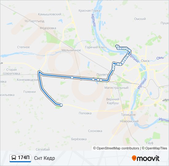 Маршрут 174 автобуса сыктывкар схема с остановками