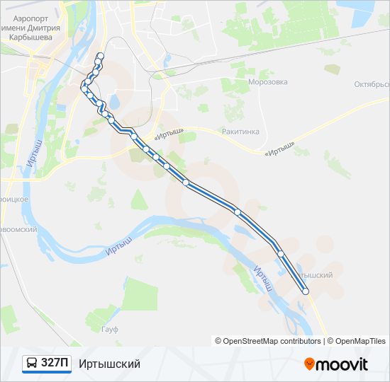 Иртышское омск карта