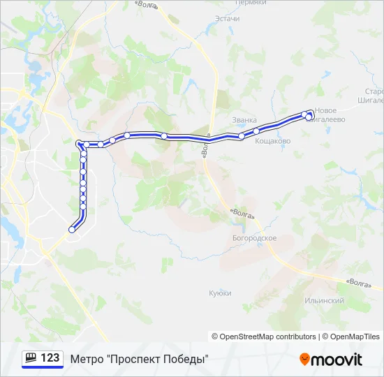 123 Funicular Line Map