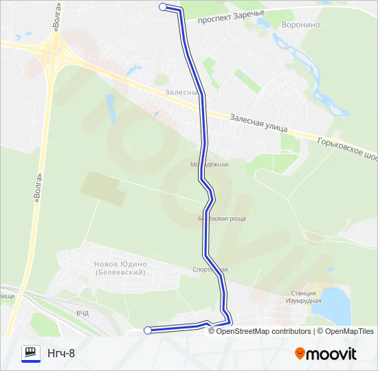 1 (ЖК САЛАВАТ КУПЕРЕ) Funicular Line Map