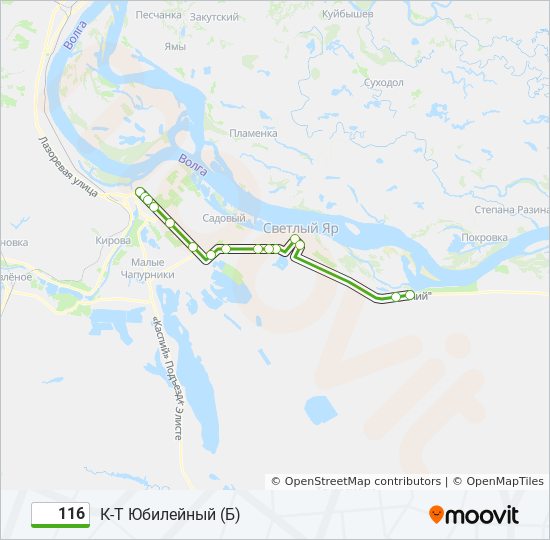 116 маршрут тольятти схема движения на карте