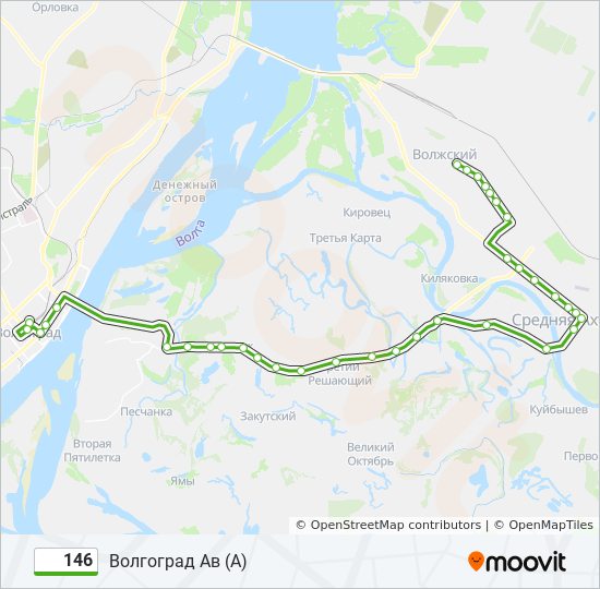 Карта остановок волгограда