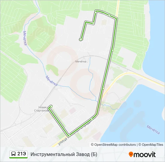 Автобус 21Э: карта маршрута