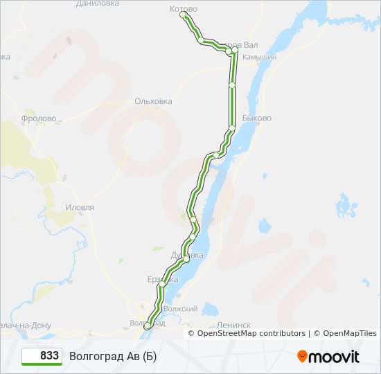 Карта волгограда с остановками общественного транспорта