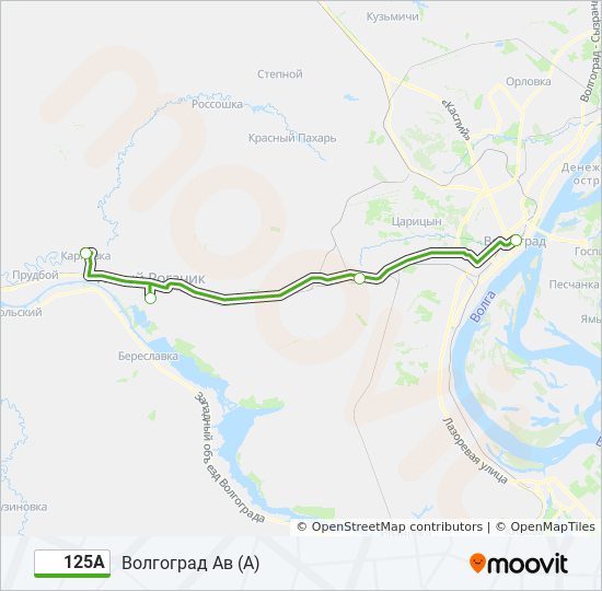 Карта остановок волгограда