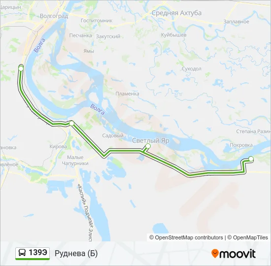 139Э Bus Line Map