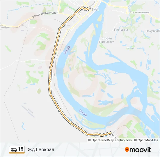 15 Shuttle Line Map