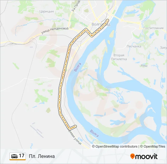 17 Shuttle Line Map