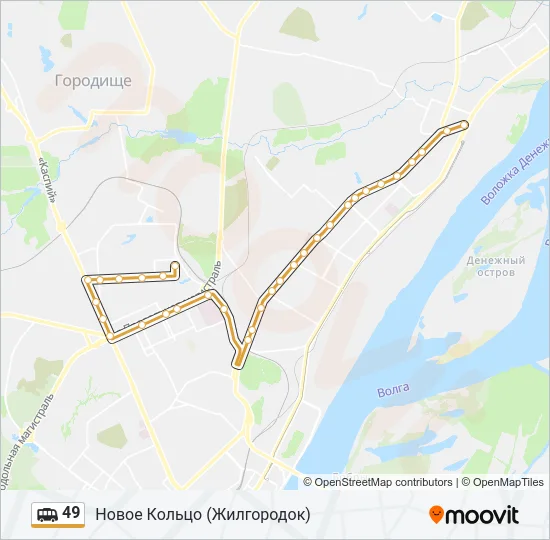 49 Shuttle Line Map