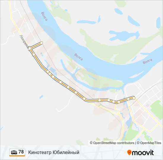78 Shuttle Line Map