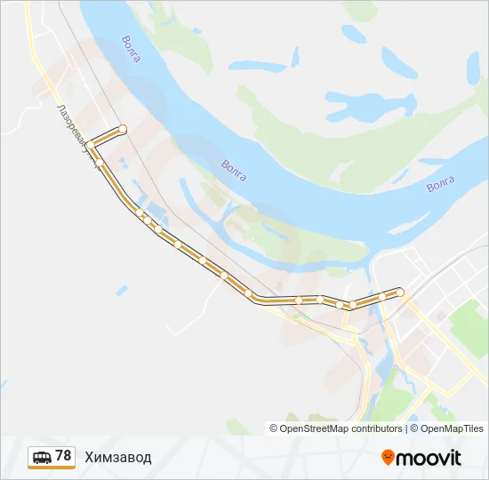 78 Shuttle Line Map