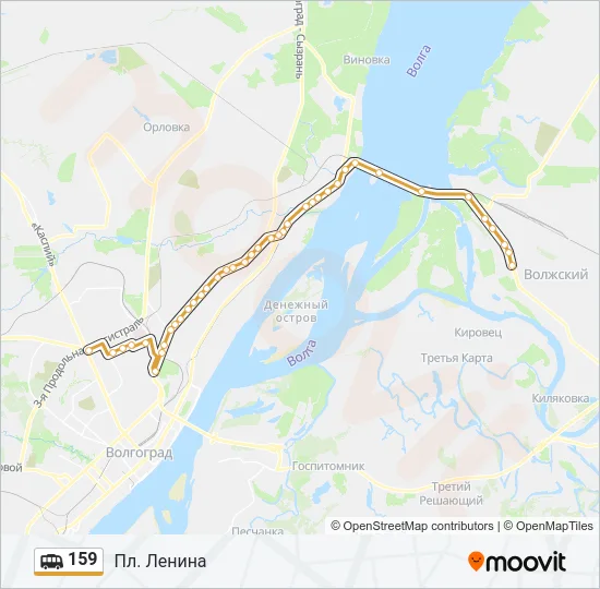 159 Shuttle Line Map