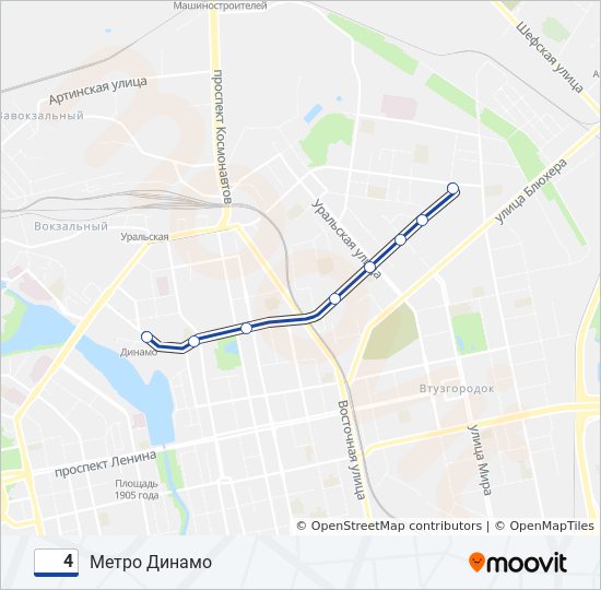 Маршрут 4: Расписание, Карты И Остановки - Метро Динамо (Обновлено)