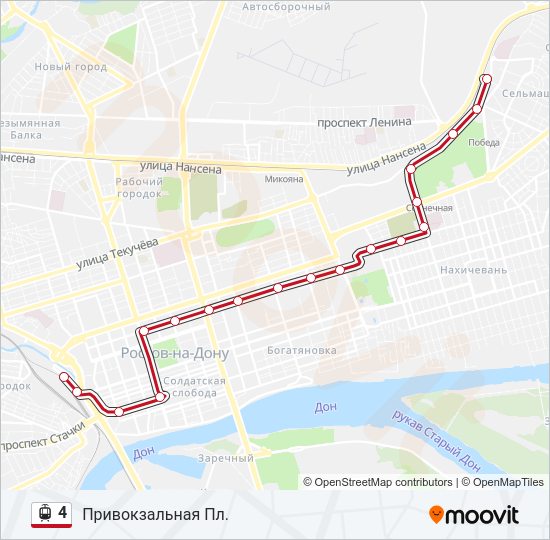 4 Light Rail Line Map