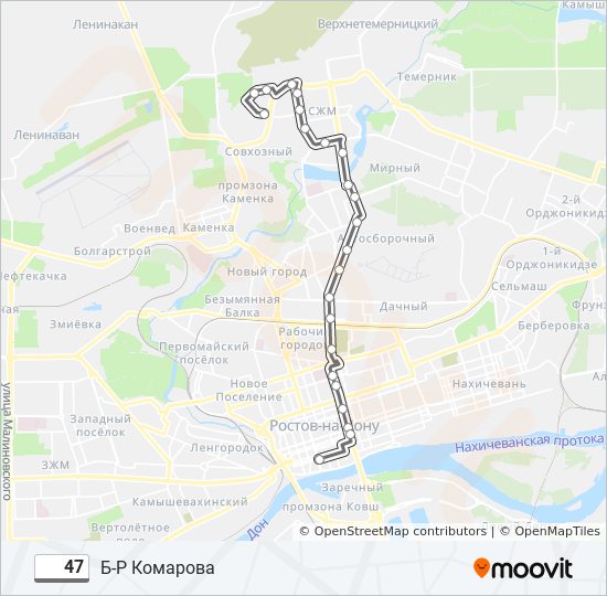 Маршрутка 47 ставрополь схема