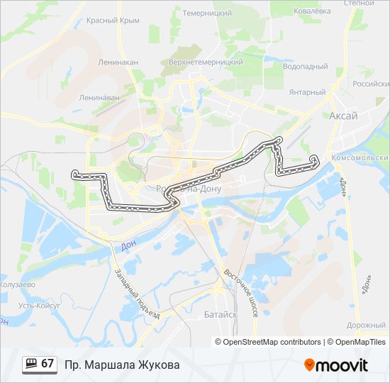 67 маршрутка саратов схема