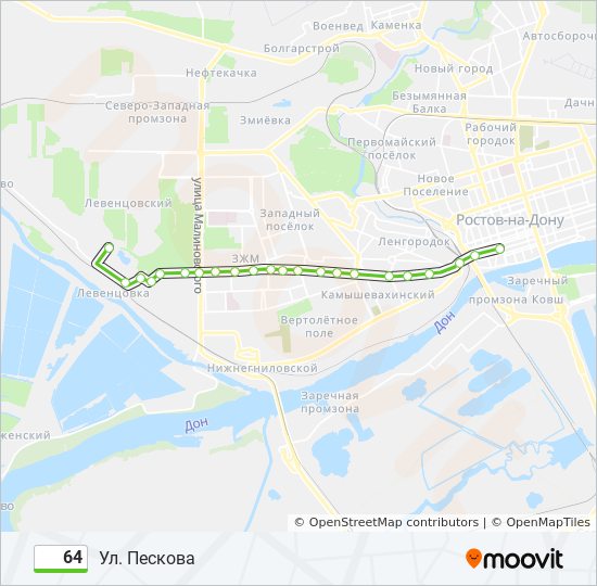Маршрут 64 автобуса Ростов. Маршрут 64 автобуса Челябинск с остановками на карте. Ул Пескова Ростов на Дону на карте. Ул Пескова 1 Ростов на Дону на карте.