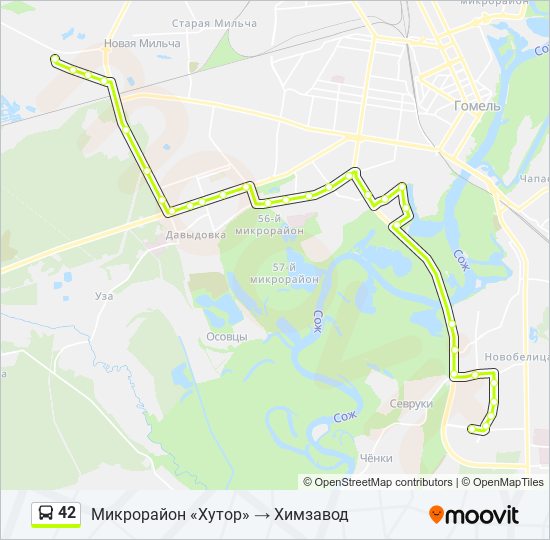 Маршрут 042 екатеринбург