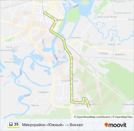 Расписание автобуса 35 тольятти. Карта маршрута автобуса 35. Маршрут 35 автобуса Бийск. 35 Маршрут Иваново. Схема 35 маршрута Иваново.