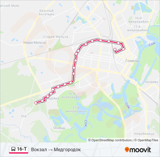 Расписание 28 автобуса гомель. Маршрут м16 Москва.