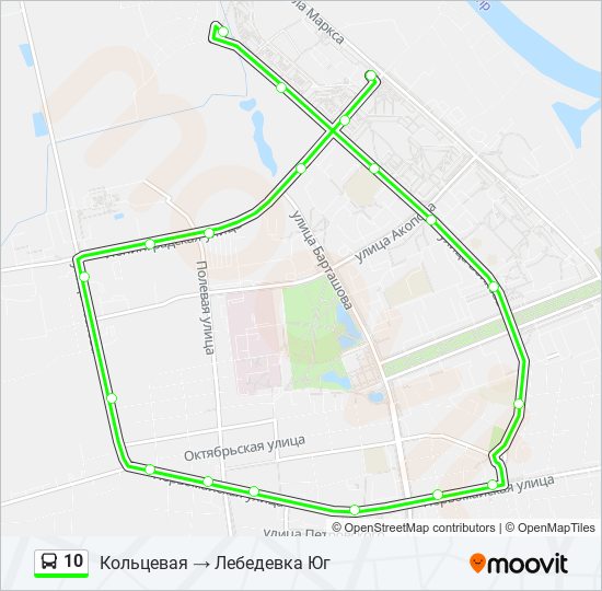 Мурманск автобус 10 остановки