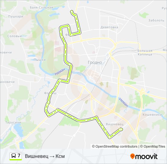 Карта гродно вишневец