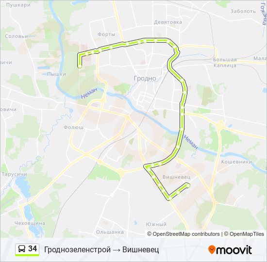Расписание автобуса 34 воскресенск цюрупа сегодня