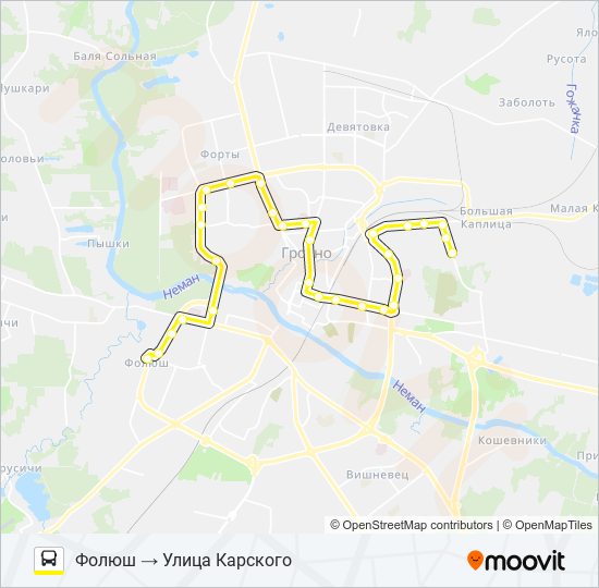 Карского 24 гродно карта