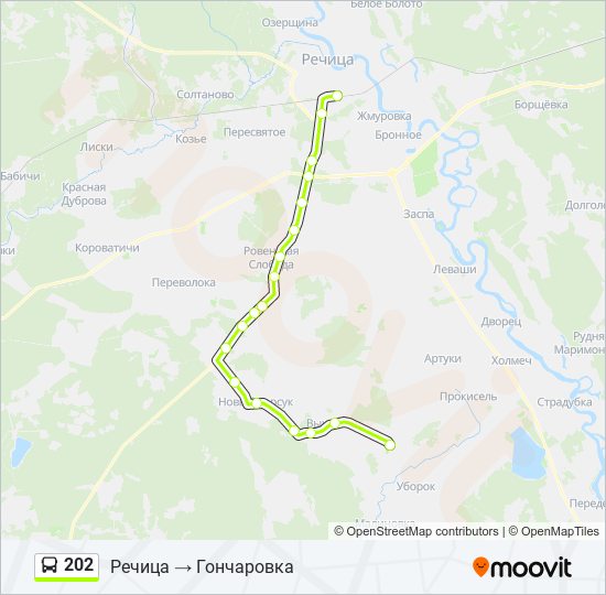 Маршрут 202 белгород схема