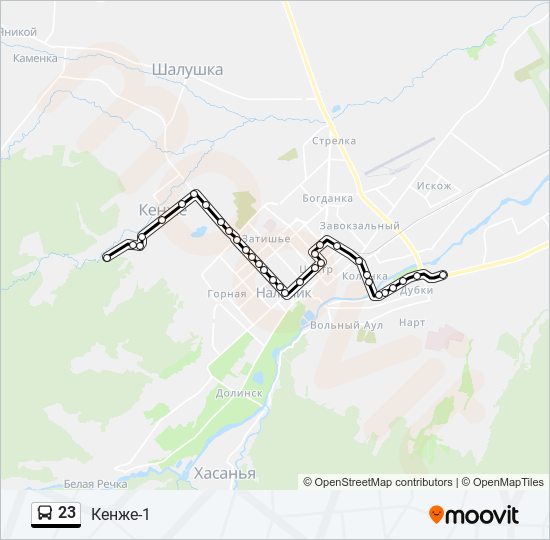 13 маршрутка нальчик схема проезда