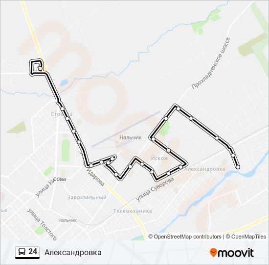 13 маршрутка нальчик схема проезда