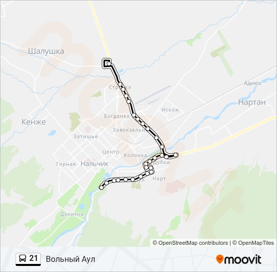 Вольный аул Нальчик карта. Маршрут 21м карта. Маршрут 21 Улан-Удэ. Карта вольного аула города Нальчика.