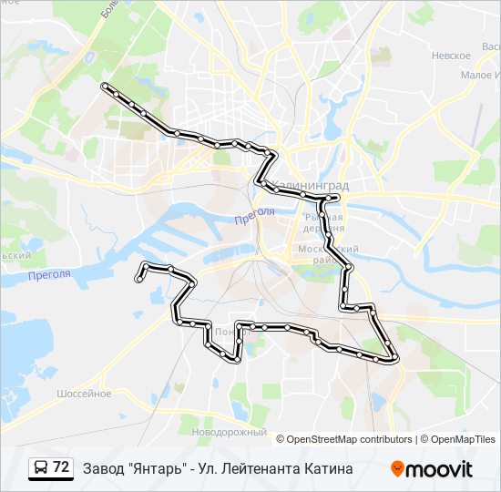 Расписание 72 автобуса казань