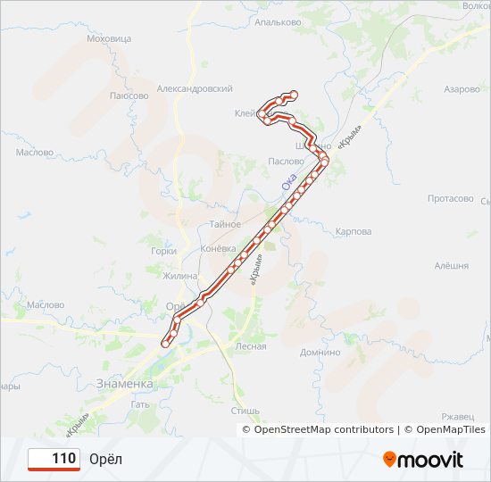 Маршрут автобуса 110 а Уфа на карте. Маршрут 110 Резан Поляна.