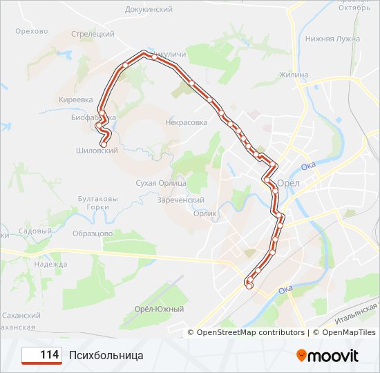 114 маршрут анапа схема на карте остановки