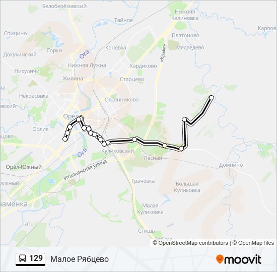 129 маршрут тольятти схема движения