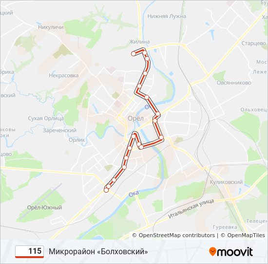 115 поезд маршрут на карте. Общественный транспорт орла карта. Карта автобусов Орел. Трасса 115 на карте. Маршрут автобуса 115 Брянск.