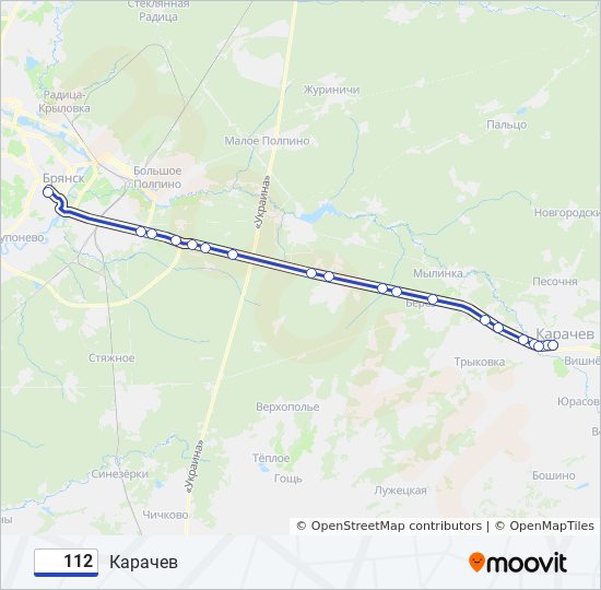 Расписание автобусов карачев брянск