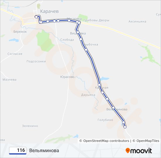 Схема движения автобусов псков