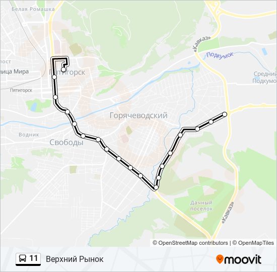 Маршрут н11. Обновление маршрута э11 в Нижнем Новгороде.