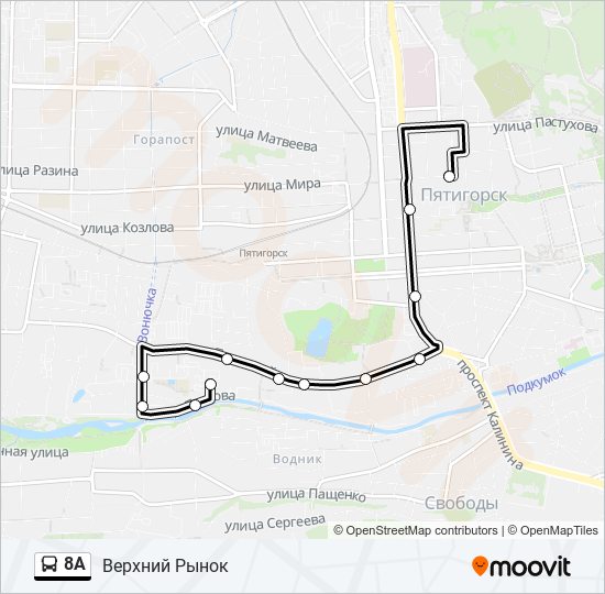 33 маршрут ставрополь схема