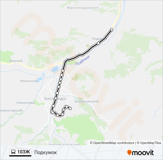 Расписание электричек подкумок минутка