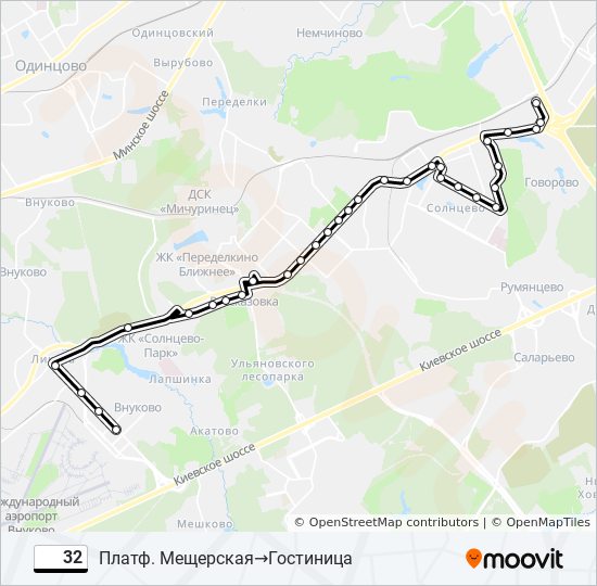 Расписание 32 автобуса кемерово